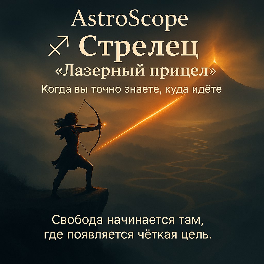 ♐️ Стрелец: когда вы точно знаете, куда идете