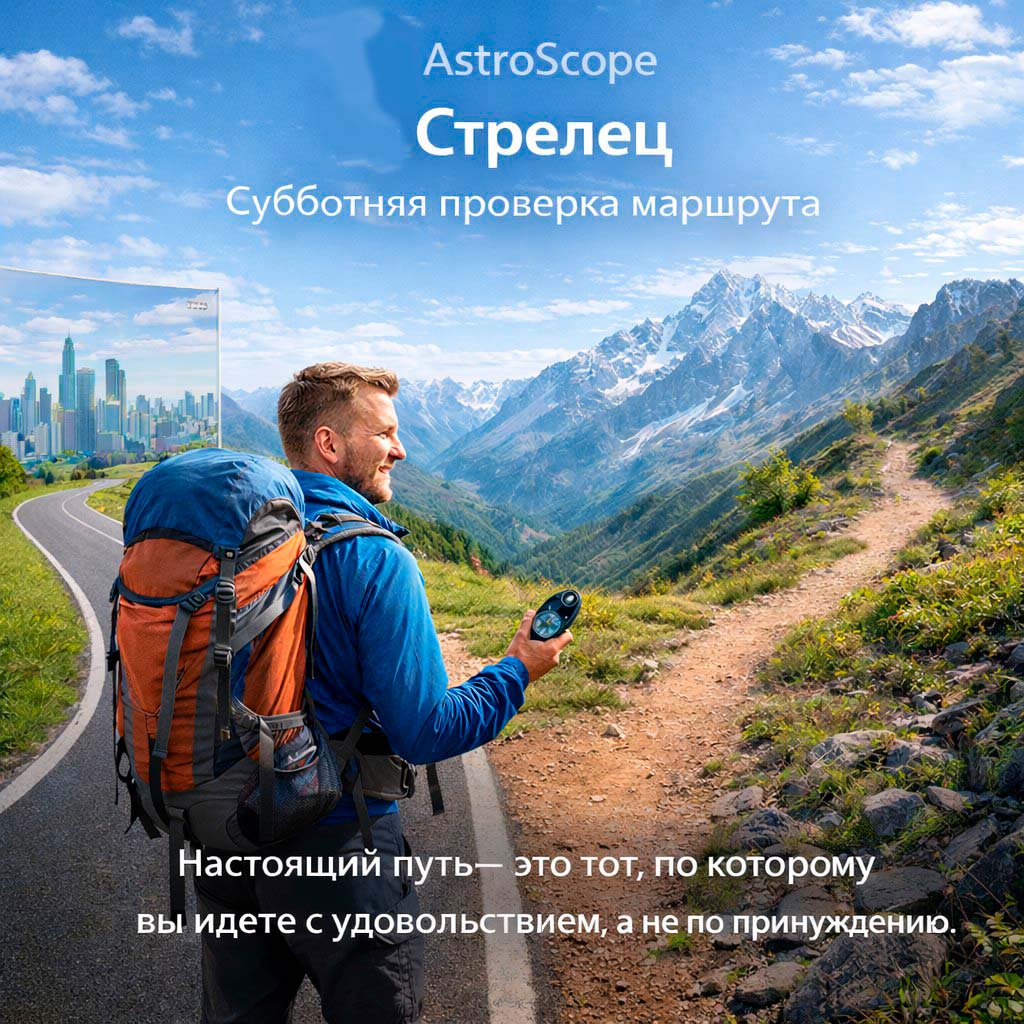 ♐️ Стрелец: узнаем, туда ли вы идете и не пора ли сменить курс