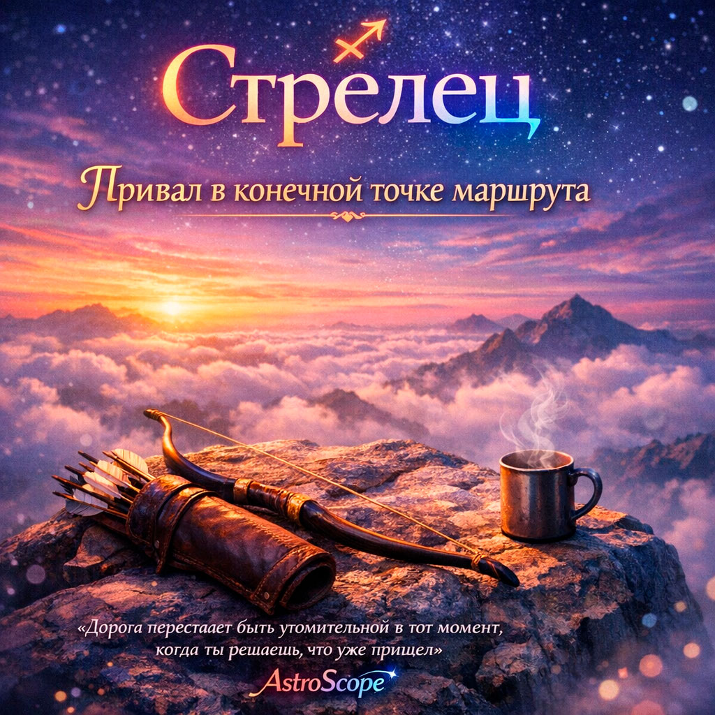Гороскоп Стрелец 18 февраля: Привал на вершине | AstroScope