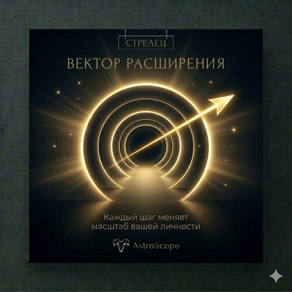♐ Стрелец 24 марта: Вектор расширения
