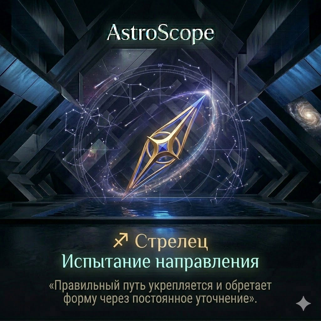 ♐ Стрелец 27 марта: Испытание направления