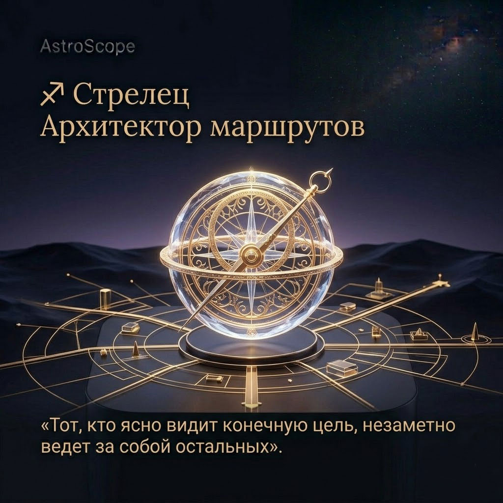♐ Стрелец 29 марта: Архитектор маршрутов