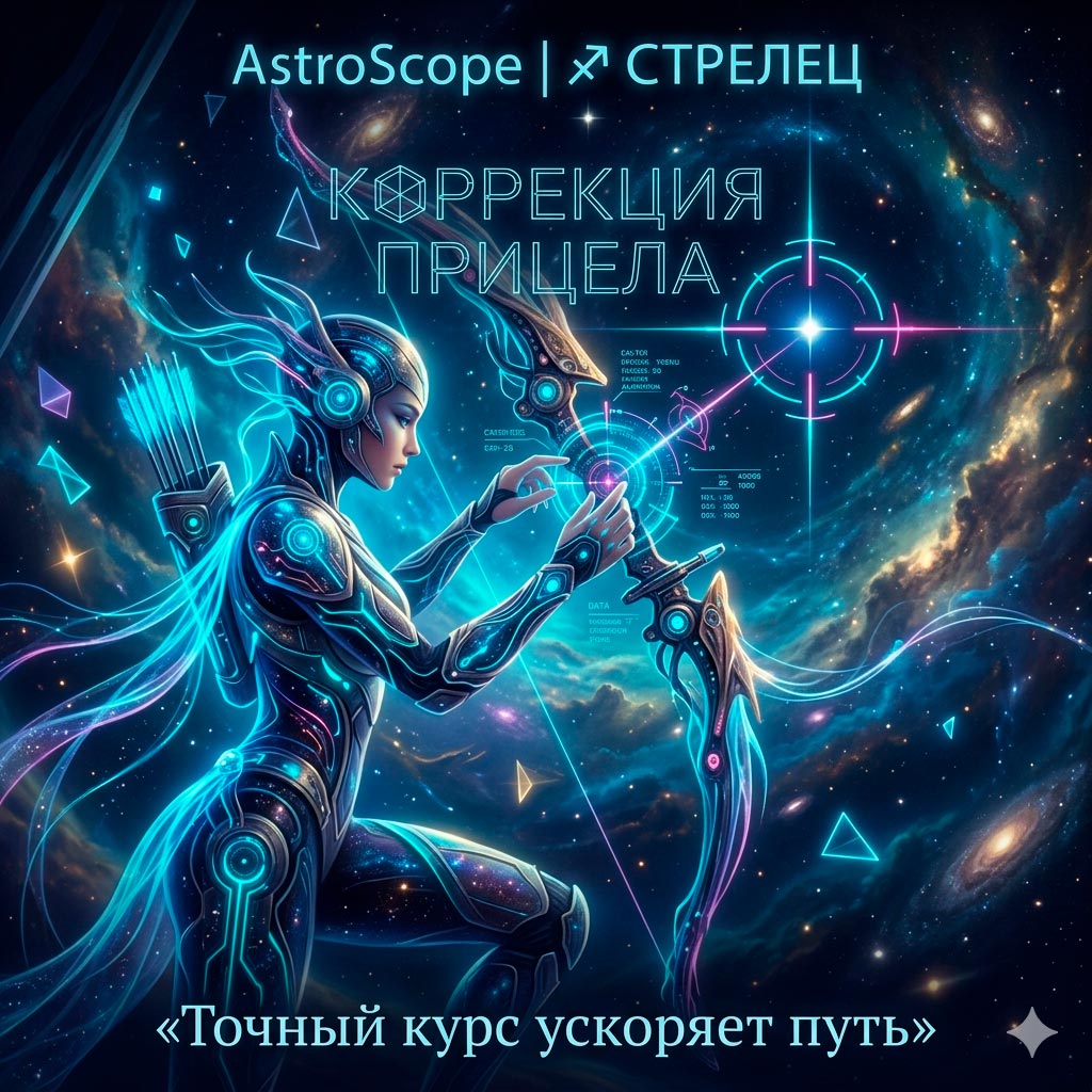 ♐ Стрелец 1 апреля: Коррекция прицела