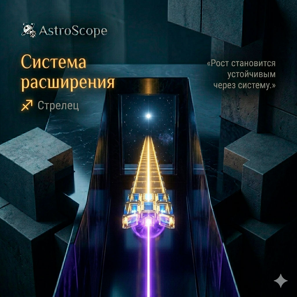 ♐ Стрелец 8 апреля: Система расширения