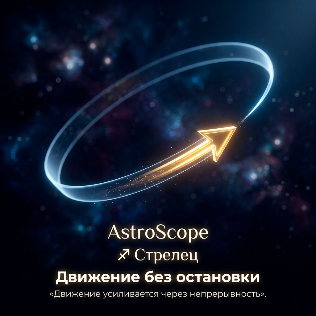 ♐ Стрелец 9 апреля: Движение без остановки