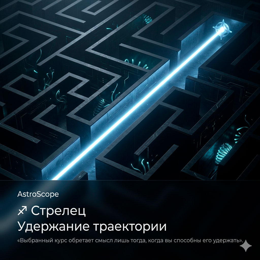 ♐ Стрелец 15 апреля: Удержание траектории