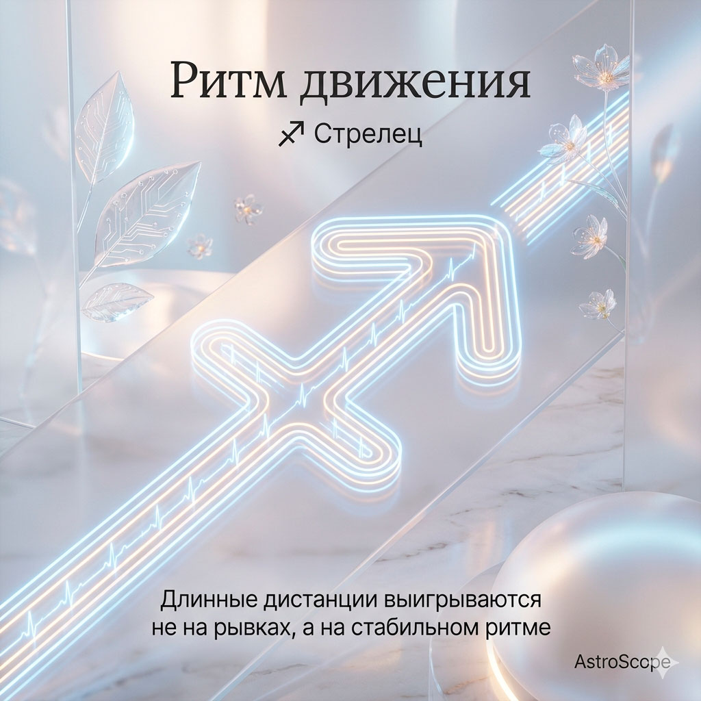 ♐ Стрелец, 16 апреля: Ритм движения