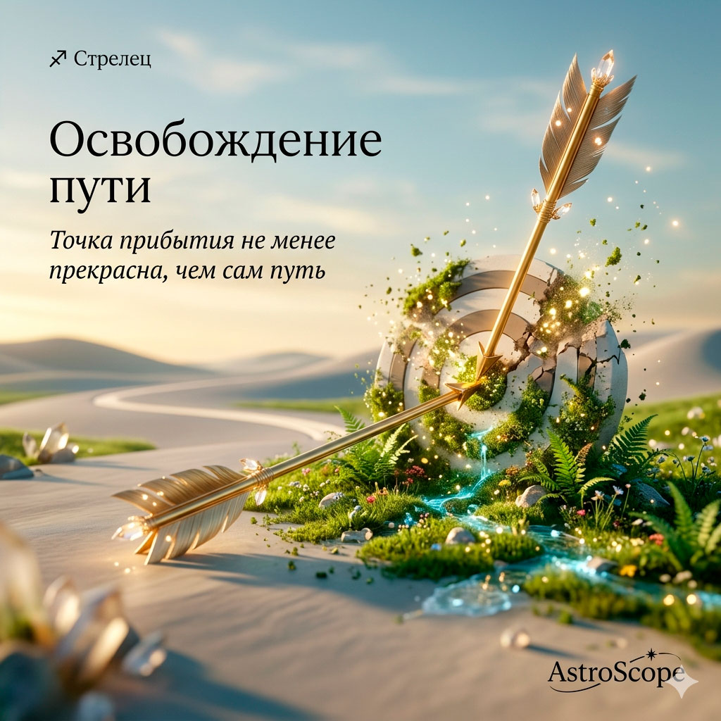 ♐ Стрелец, энергия 19 апреля: Освобождение пути