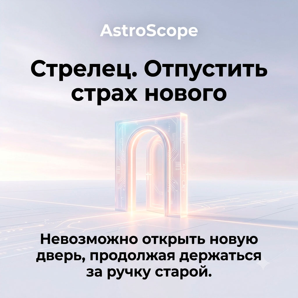 ♐ Стрелец, энергия 9 июля: Отпустить страх нового