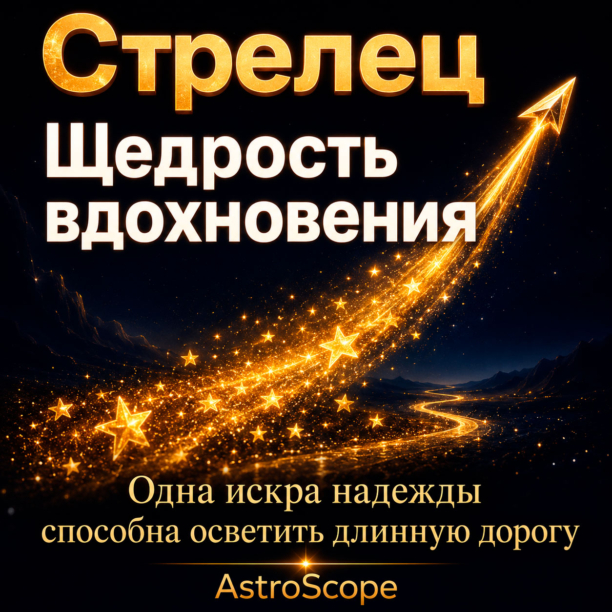 ♐ Стрелец, энергия 15 июля: Щедрость вдохновения