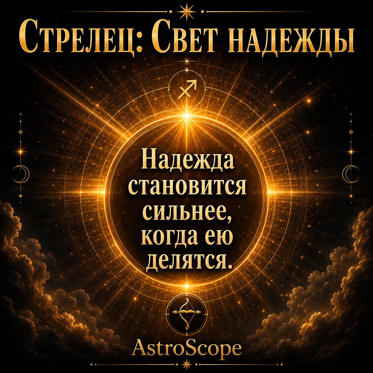 ♐ Стрелец, энергия 18 июля: Свет надежды