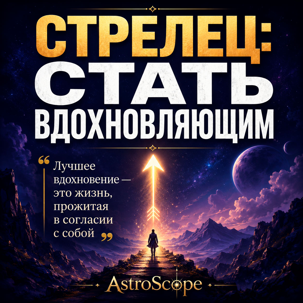 ♐ Стрелец, энергия 21 июля: Стать вдохновляющим