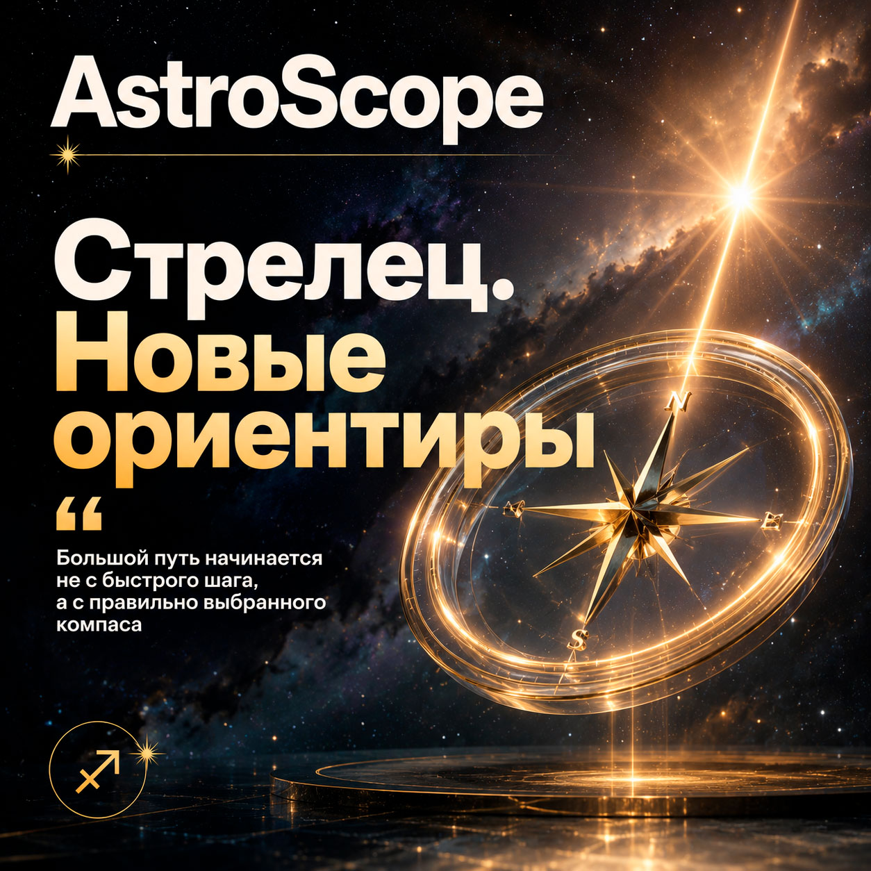 ♐ Стрелец, энергия 22 июля: Новые ориентиры