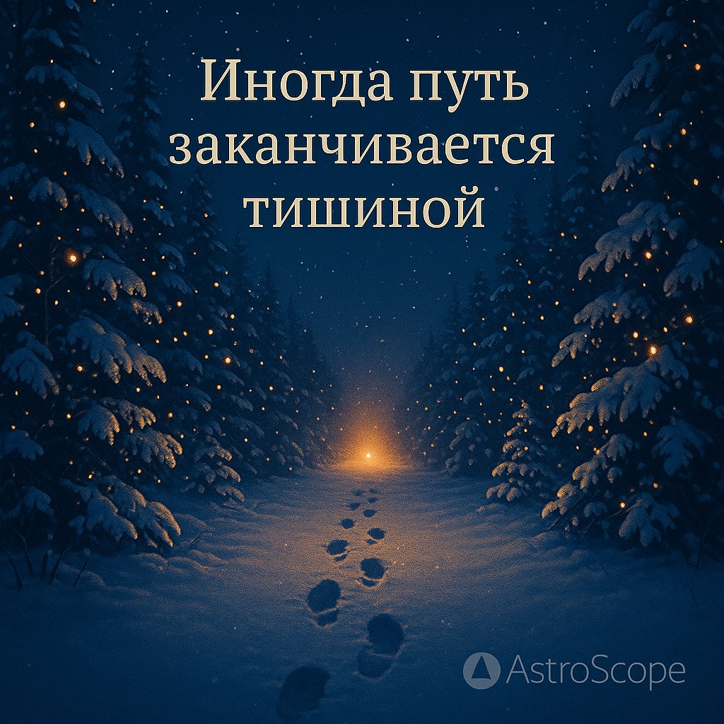 ♐ Стрелец — Молчание пути