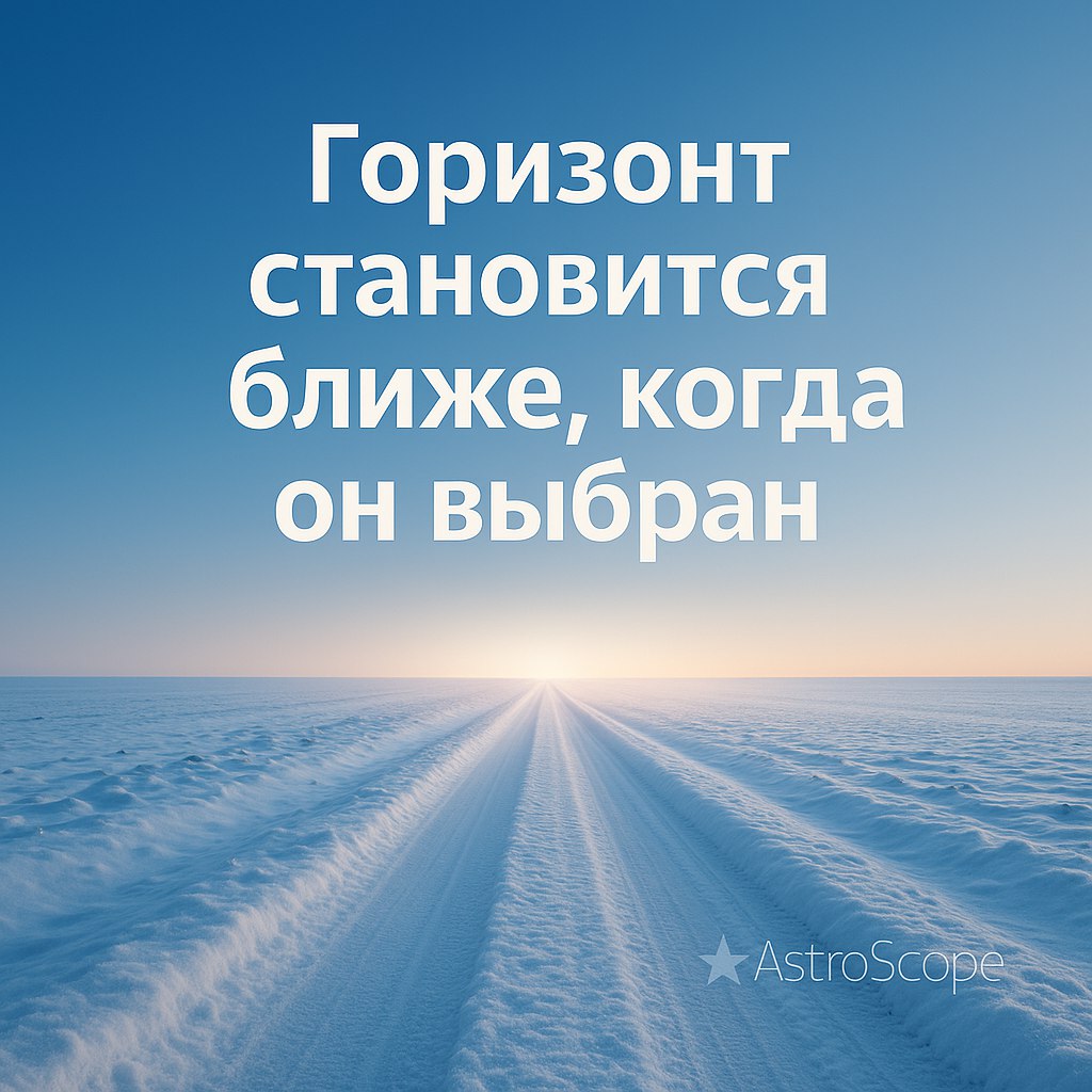 ♐ Стрелец · Осмысленный горизонт