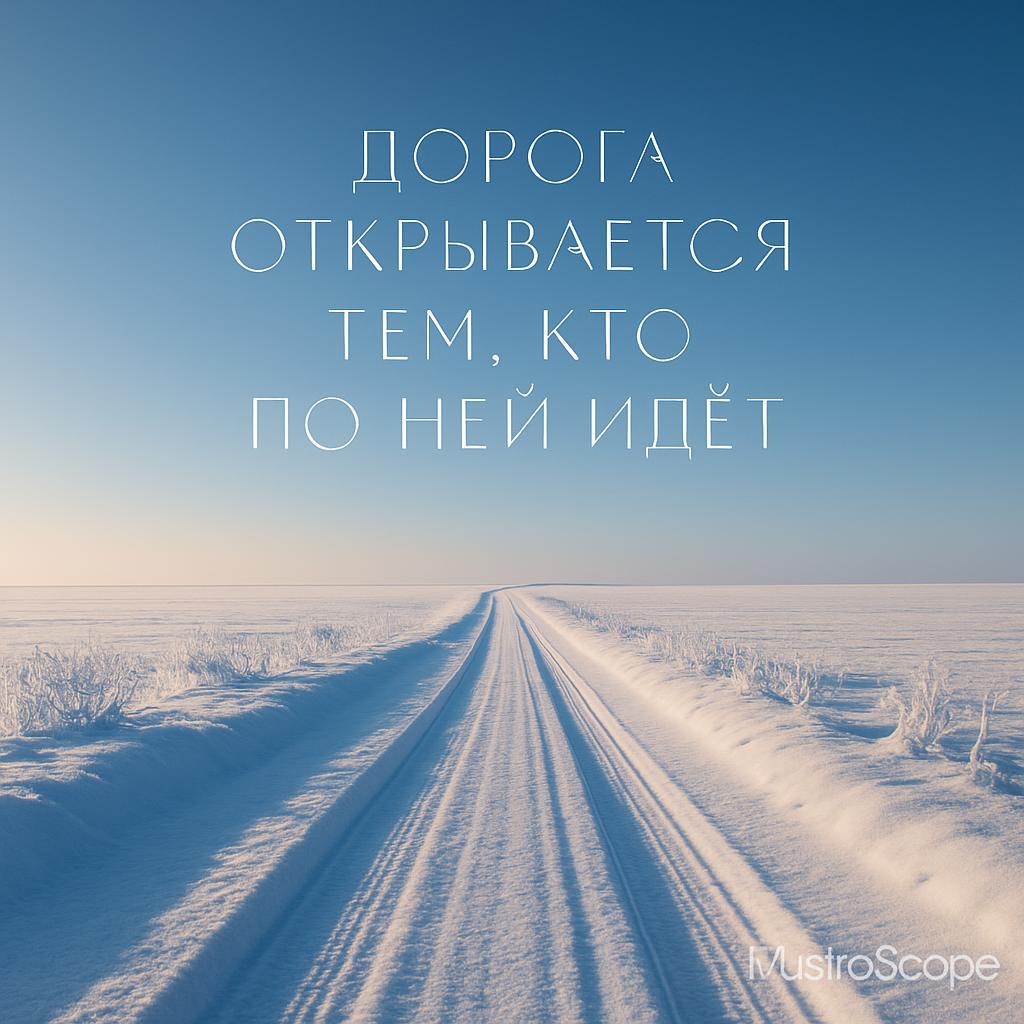 ♐ Стрелец — Дорога с направлением