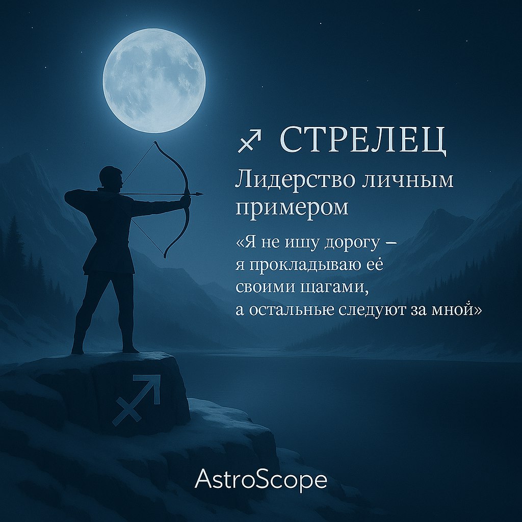 ♐ Стрелец — Уверенность в выбранном пути