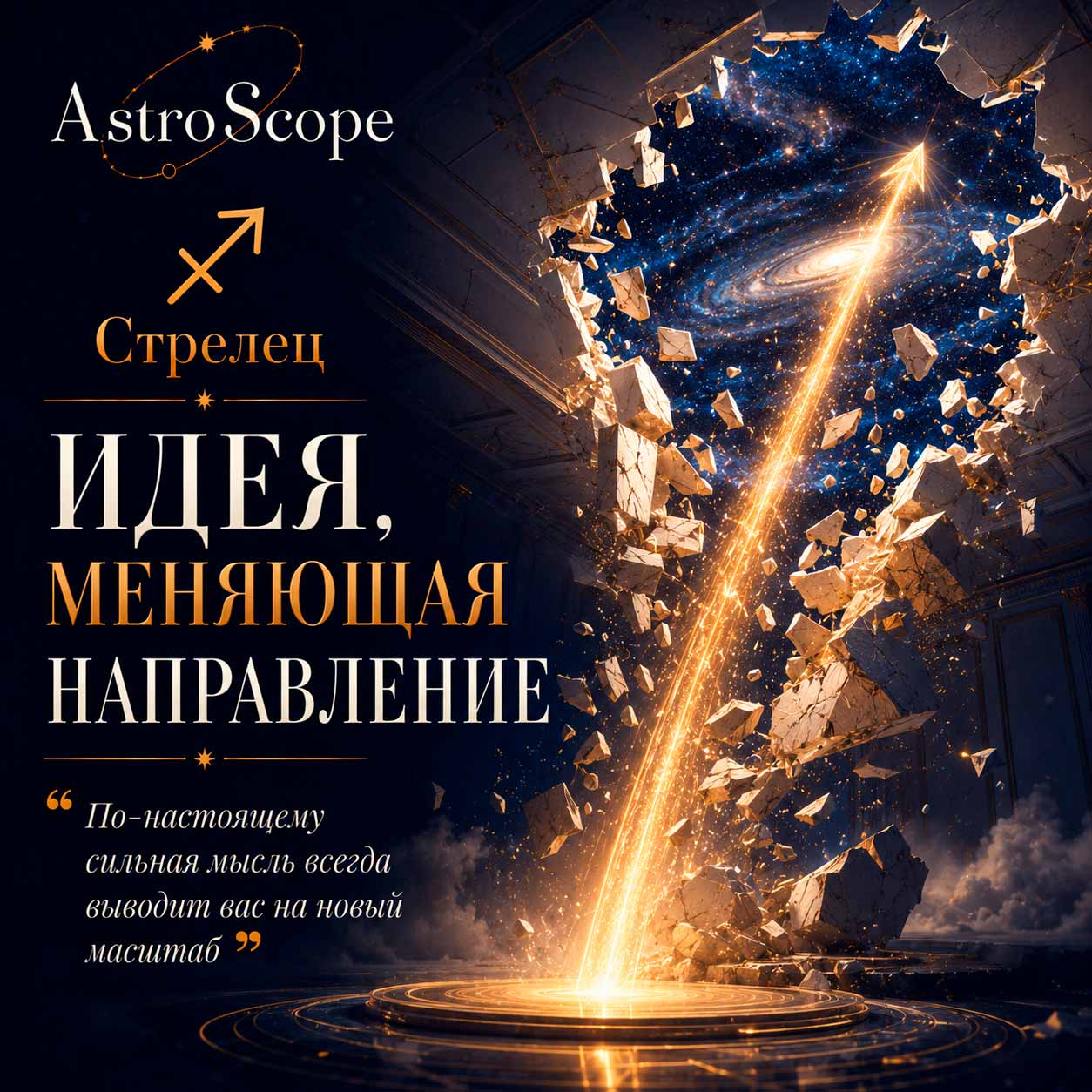 ♐ Стрелец, энергия 25 мая: Идея, меняющая направление