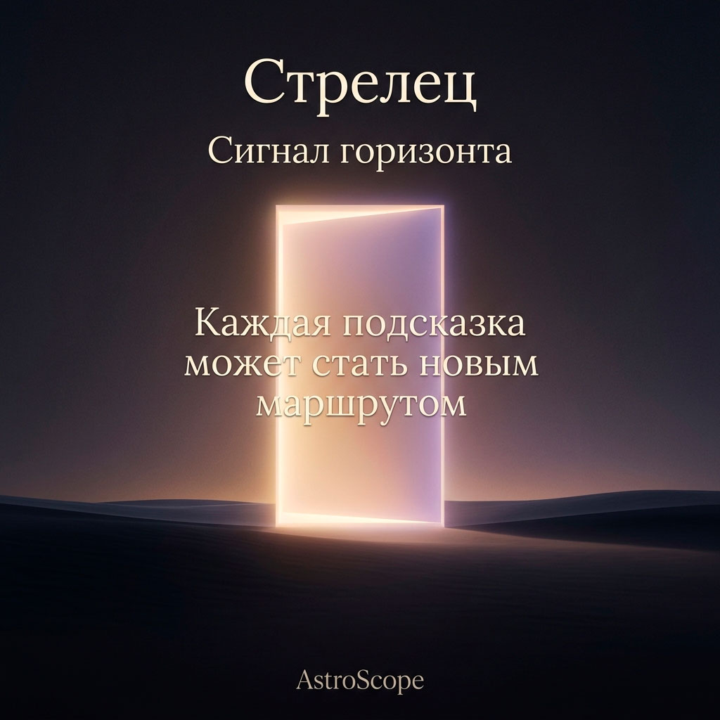 ♐ Стрелец, энергия 8 июня: Сигнал горизонта