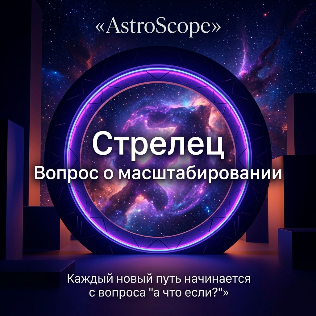 ♐ Стрелец, энергия 11 июня: Вопрос о масштабировании