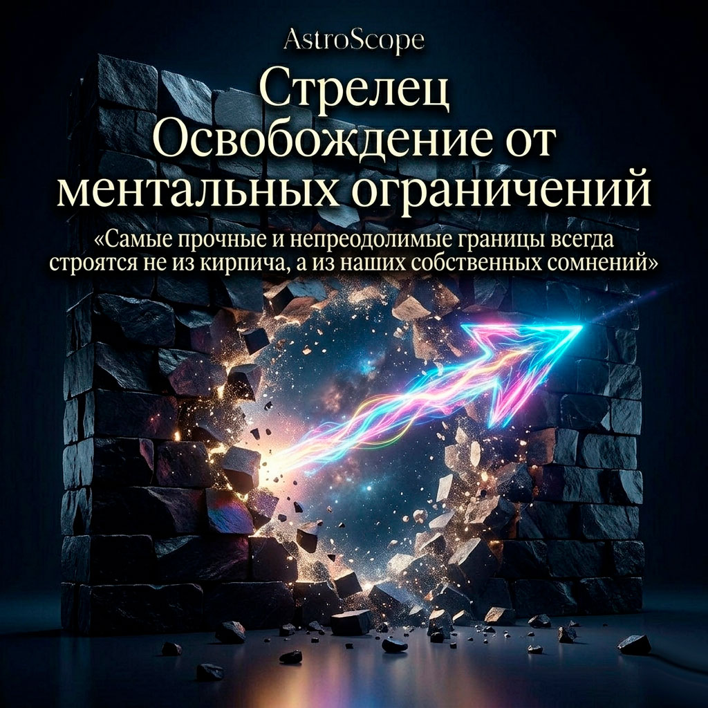 ♐ Стрелец, энергия 16 июня: Освобождение от ментальных ограничений