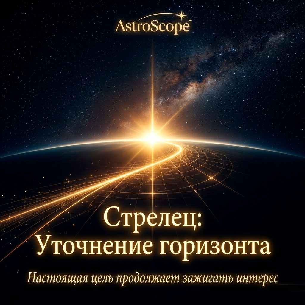 ♐ Стрелец, энергия 19 июня: Уточнение горизонта