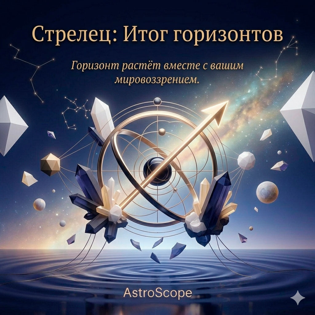 ♐ Стрелец, энергия 20 июня: Итог горизонтов