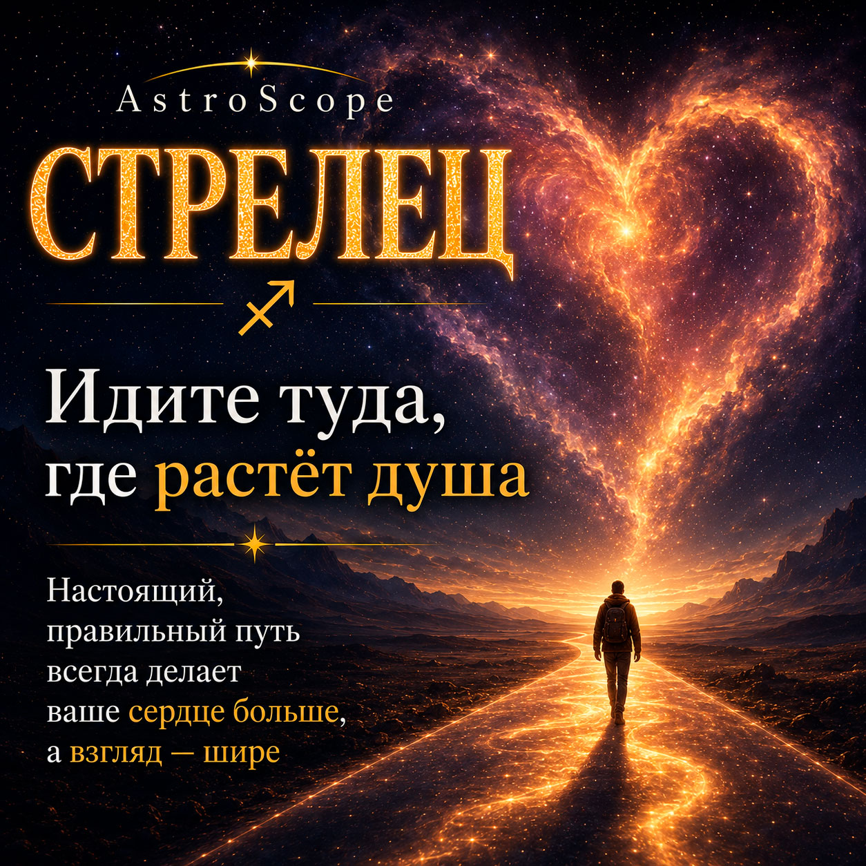 ♐ Стрелец, энергия 26 июля: Идите туда, где растёт душа