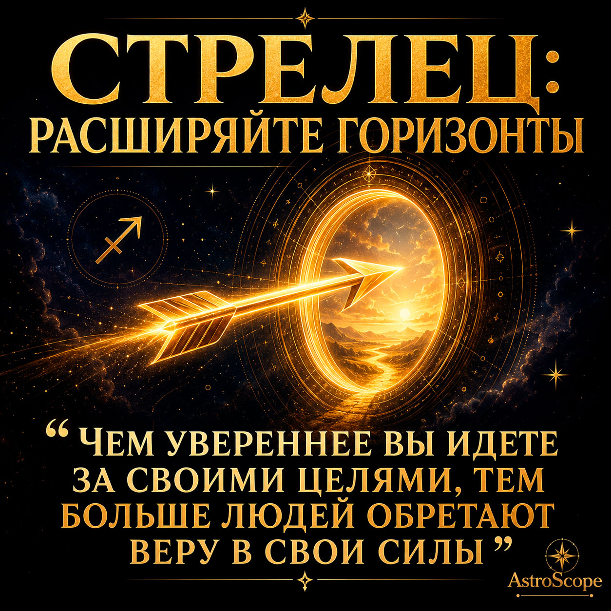 ♐ Стрелец, энергия 31 августа: Расширяйте горизонты
