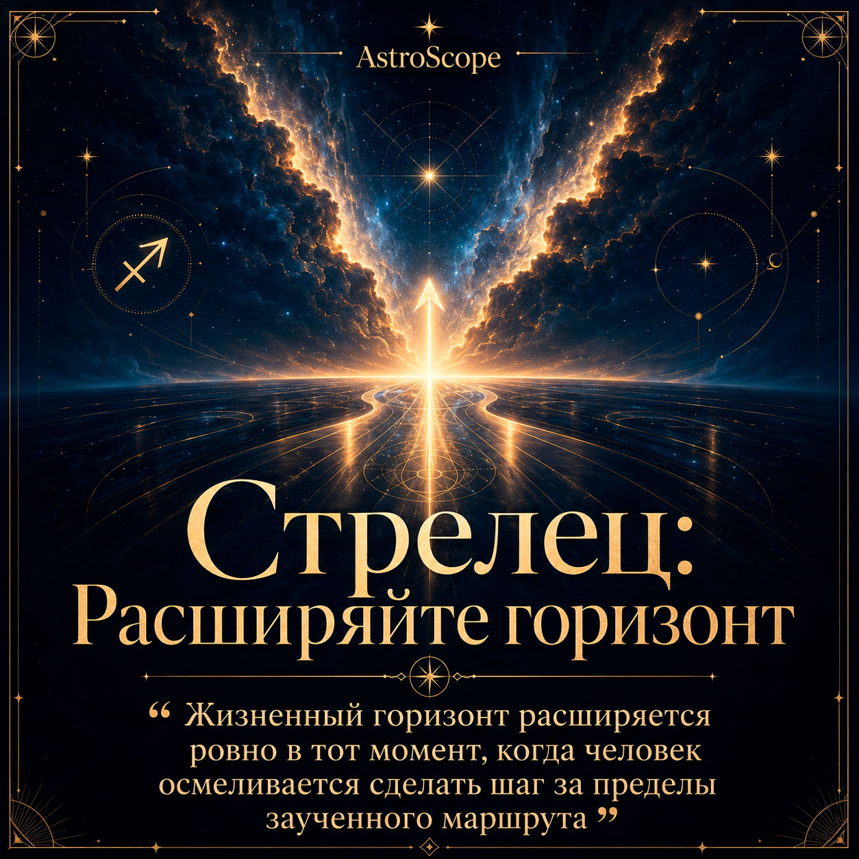 ♐ Стрелец, энергия 2 августа: Расширяйте горизонт