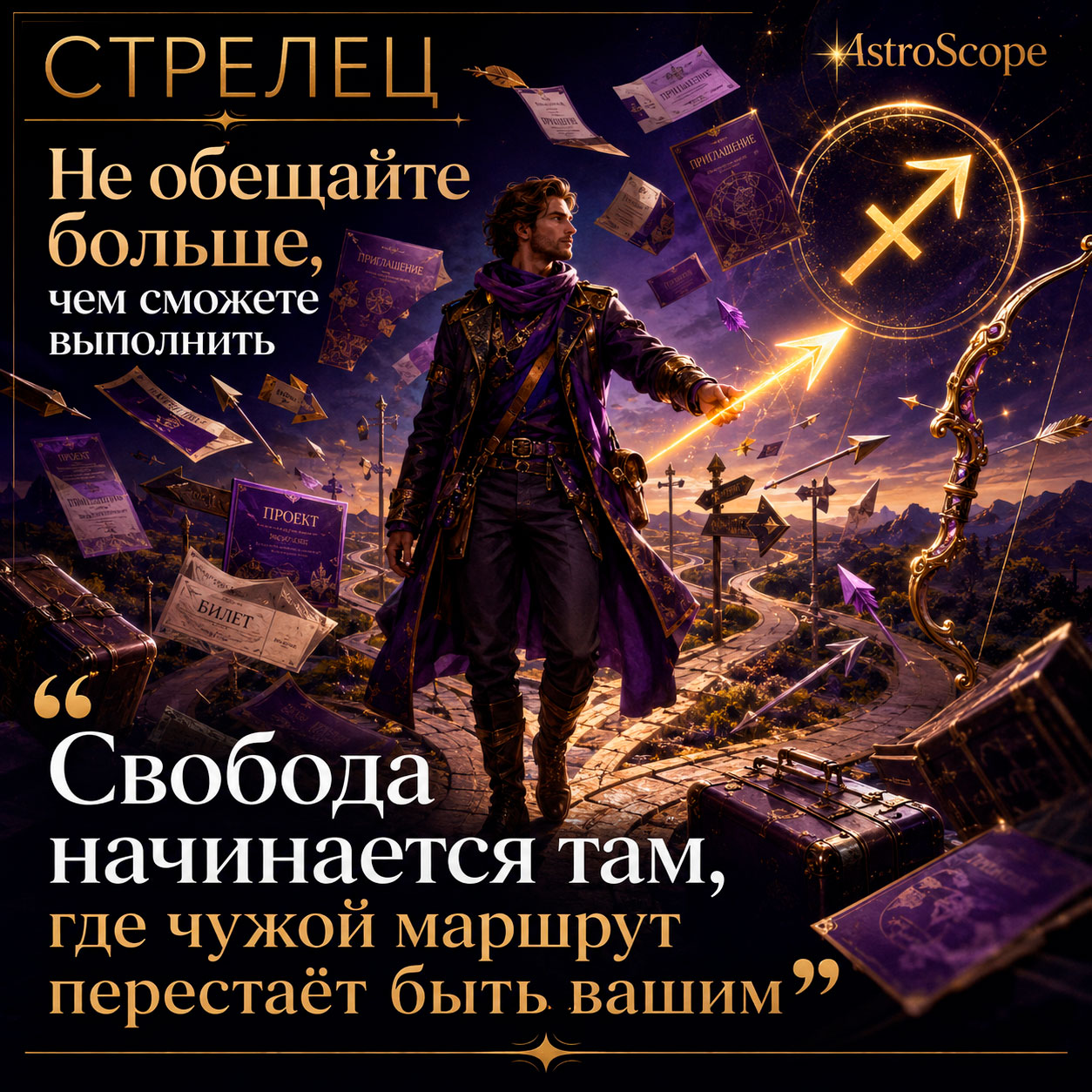 ♐ Стрелец, энергия 4 августа