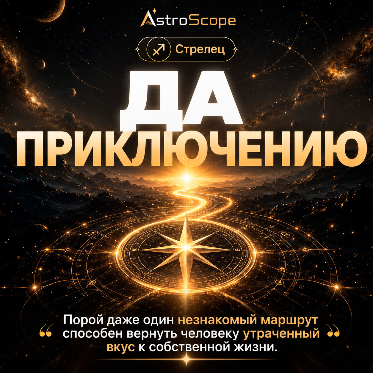 ♐ Стрелец, энергия 5 августа: Да приключению
