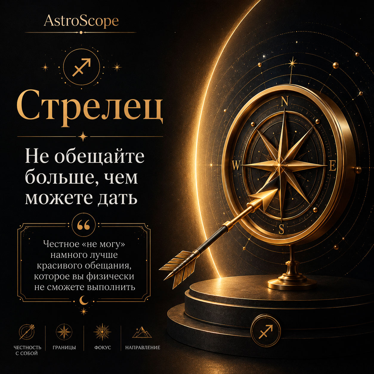 ♐ Стрелец, энергия 17 августа: Не обещайте больше, чем можете дать