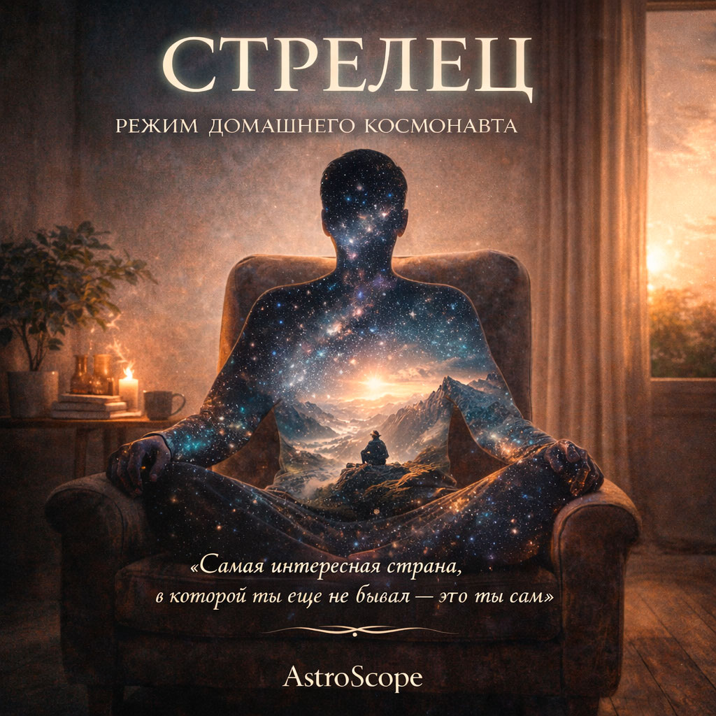 Стрелец 19 февраля: День, когда твой компас развернулся внутрь