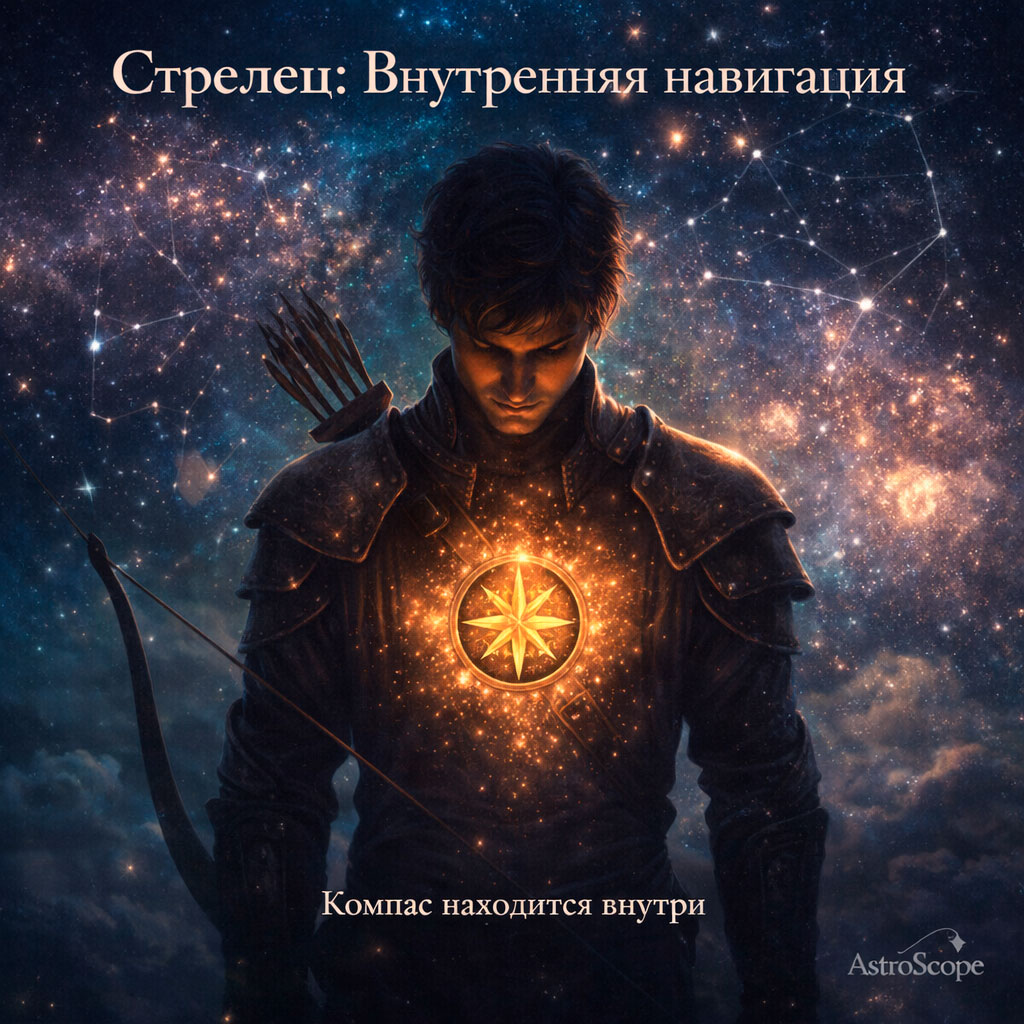 ♐ Стрелец 20 февраля: день настройки внутреннего компаса