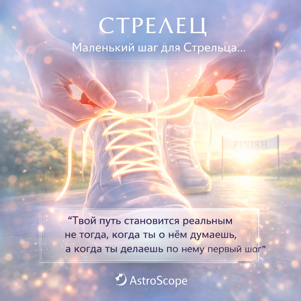 Стрелец 1 марта: Маленький шаг для Стрельца — огромный прыжок для его весны