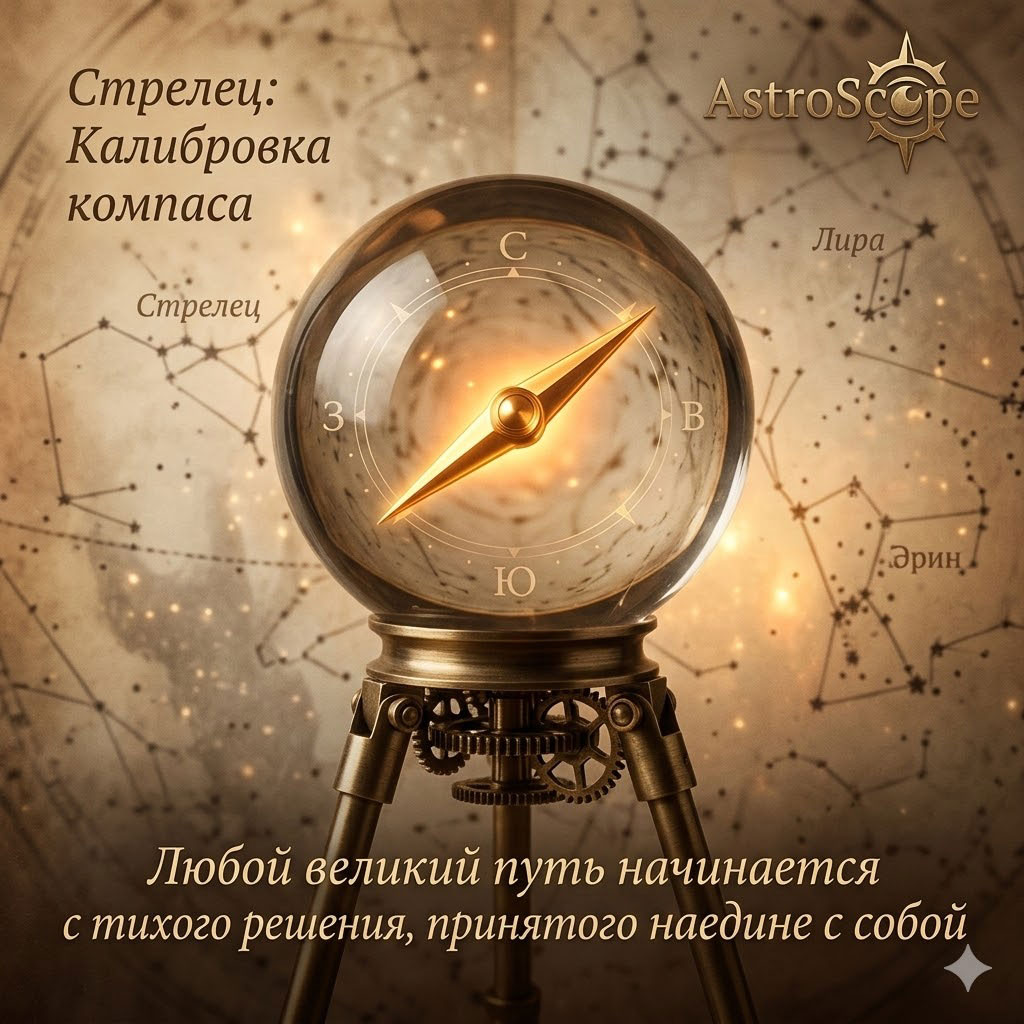 ♐ Стрелец 12 марта: Внутренняя калибровка компаса