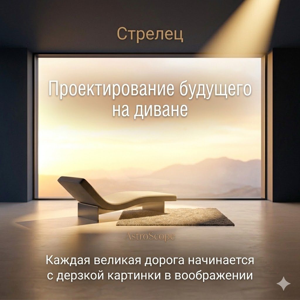 Стрелец 14 марта: Проектирование будущего лайфстайла без суеты и дедлайнов