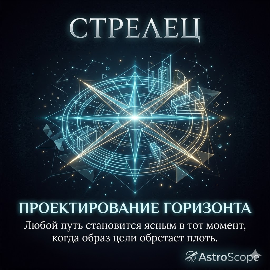 Стрелец 19 марта: Проектирование горизонта и сила детального видения