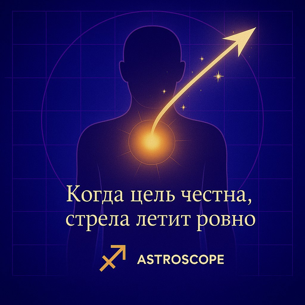 ♐ Стрелец — 2 декабря 2025 — Честность направляет стрелу вперёд