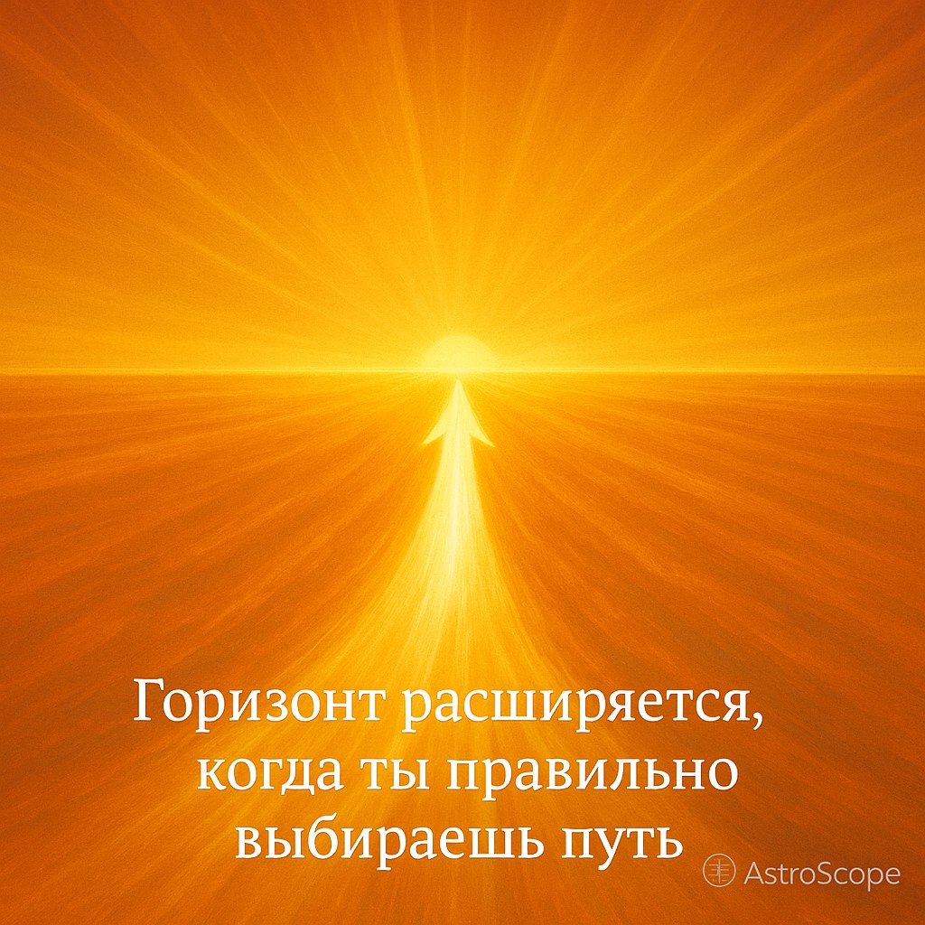 Стрелец · 6 декабря 2025 — День горизонтов