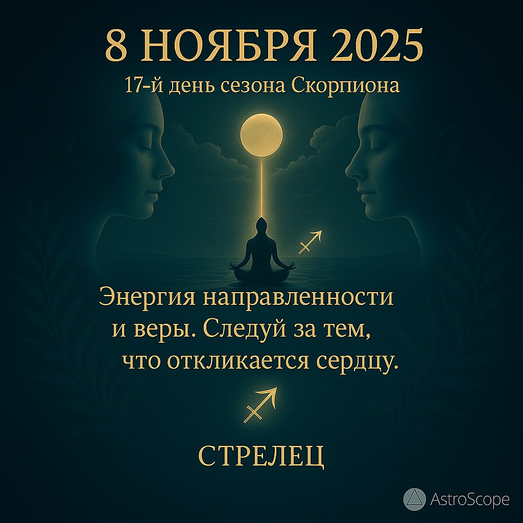 17-й день сезона Скорпиона — следуй за зовом сердца