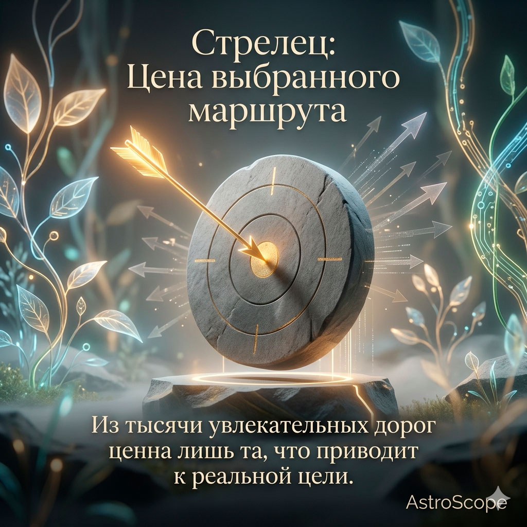 ♐ Стрелец, энергия 20 апреля: Цена выбранного маршрута