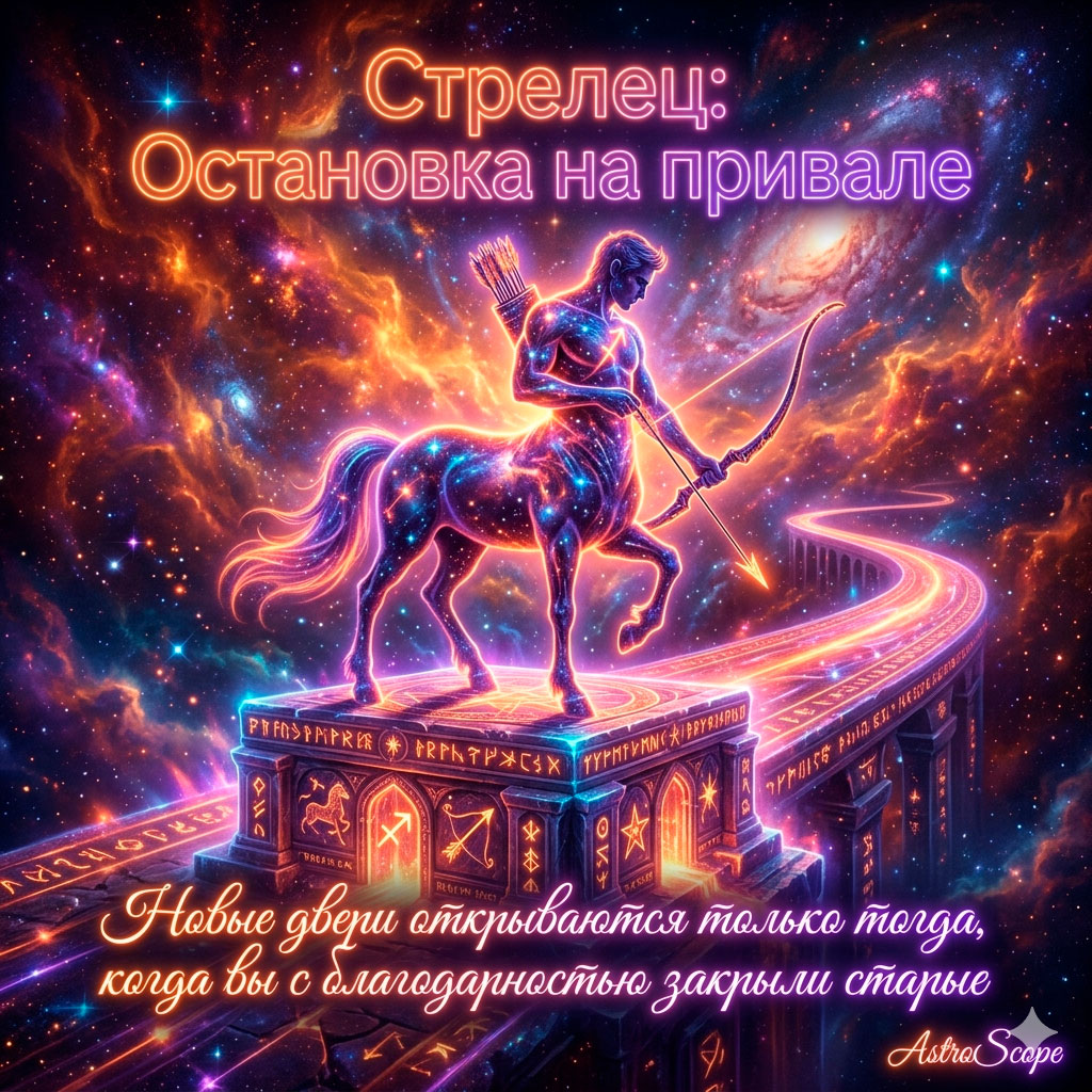 ♐ Стрелец, энергия 23 апреля: Остановка на привале