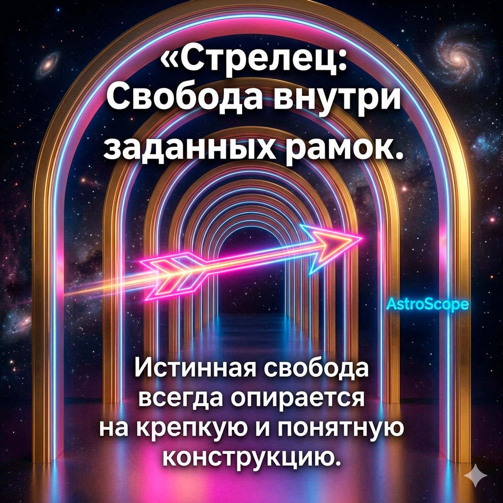 ♐ Стрелец, энергия 26 апреля: Свобода внутри заданных рамок
