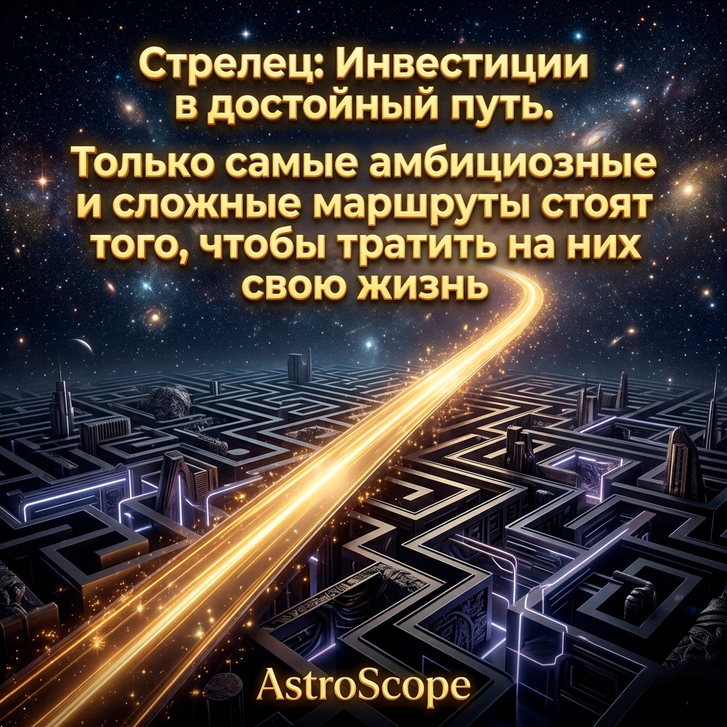 ♐ Стрелец, энергия 13 мая: Инвестиции в достойный путь