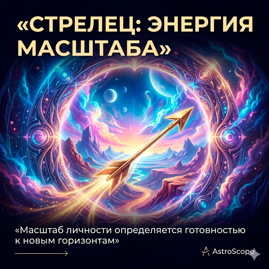 ♐ Стрелец, энергия 15 мая: Энергия масштаба