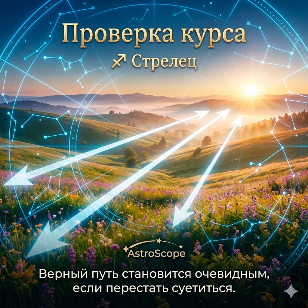 ♐ Стрелец, энергия 18 мая: Проверка курса