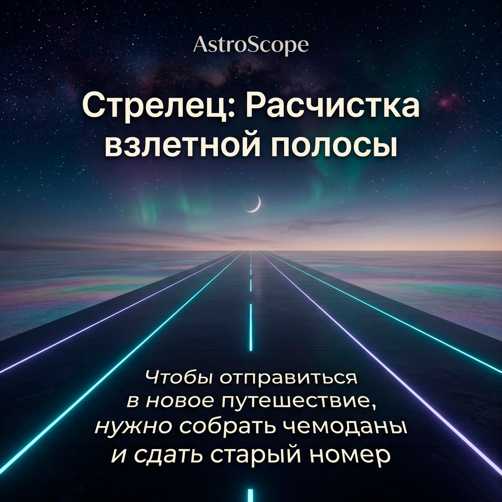♐ Стрелец, энергия 19 мая: Расчистка взлетной полосы