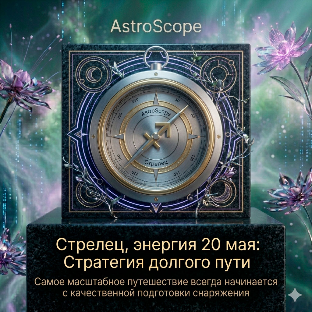 ♐ Стрелец, энергия 20 мая: Стратегия долгого пути